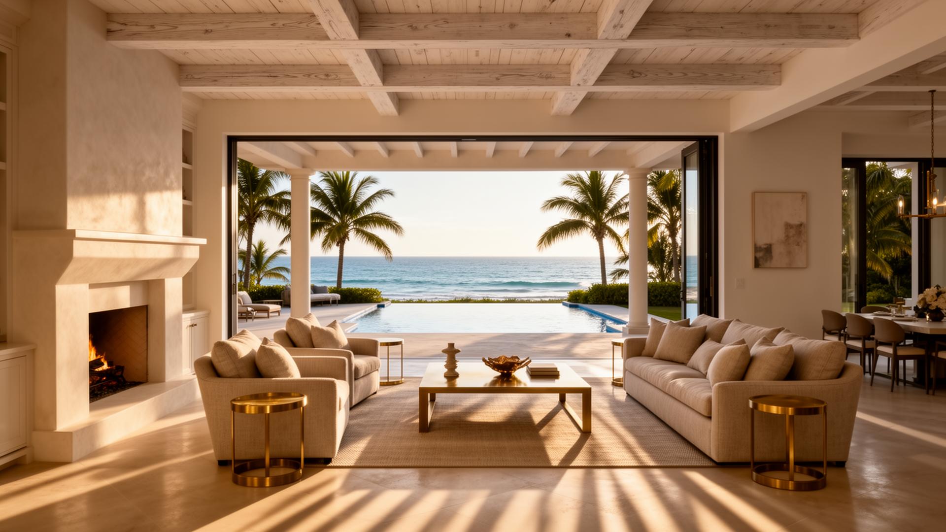 Great Room, Open to Gulf